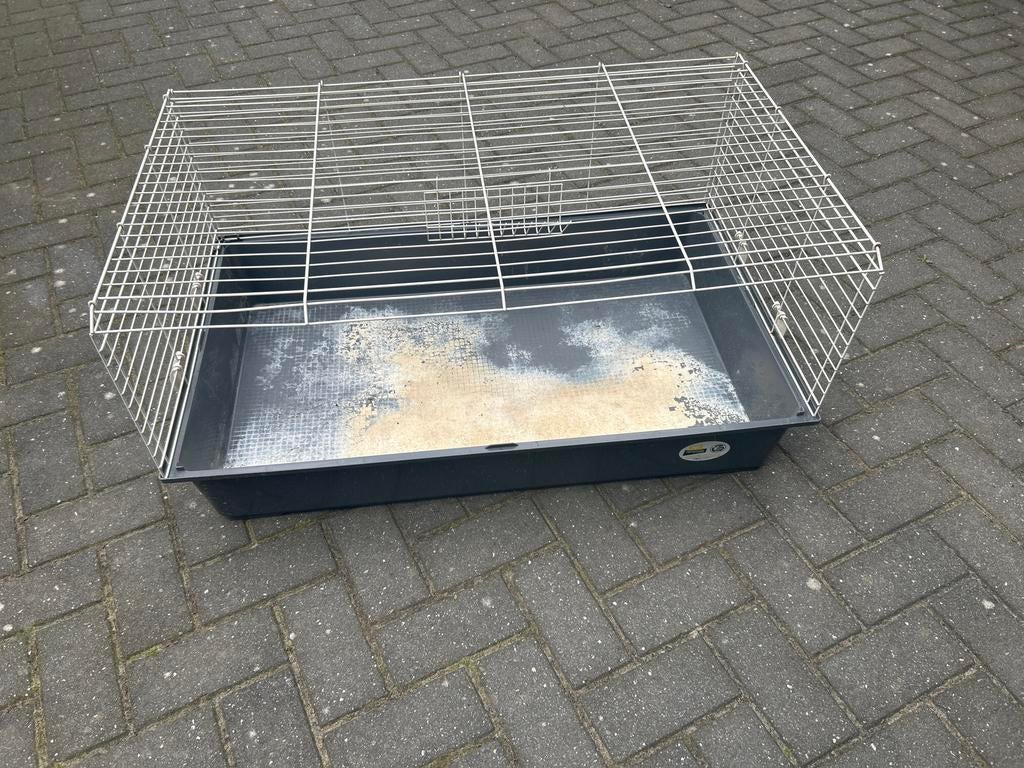 Konijnenhok binnen. Ferplast 100 EL, Dieren en Toebehoren, Knaagdieren en Konijnen | Hokken en Kooien, Ophalen, 75 tot 110 cm