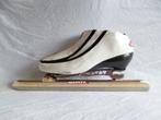 Groothuis GB19 schoenen met Maple Comet Laser ijzers.(44), Sport en Fitness, Schaatsen, Klapschaats, Gebruikt, Ophalen of Verzenden