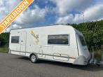 Knaus Sudwind 550 TKM RONDZIT, STAPELBED, Caravans en Kamperen, Caravans, Niet ingevuld, Dwarsbed, Standaardzit, Bedrijf
