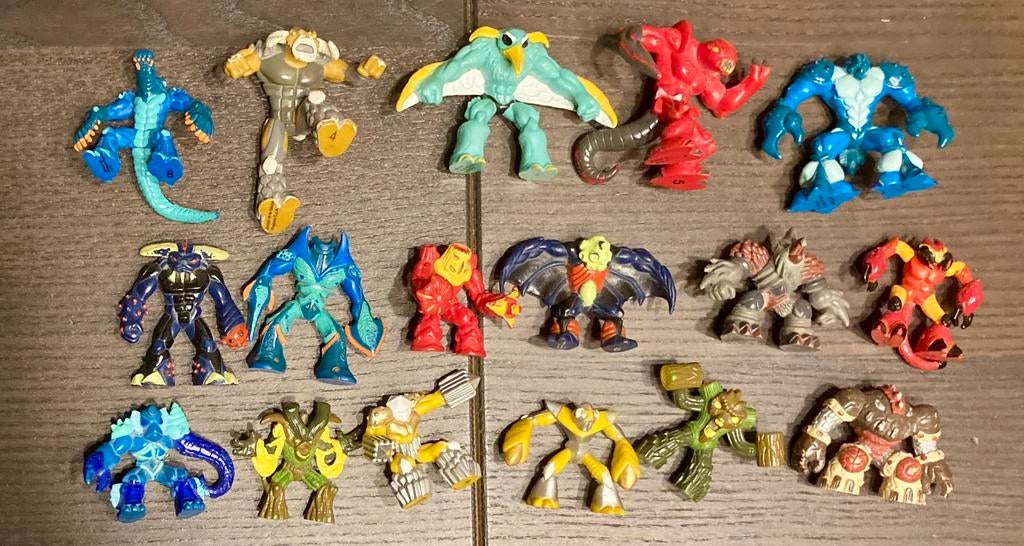 Gormiti 17 figuren Giochi Preziosi, Ophalen of Verzenden, Gebruikt