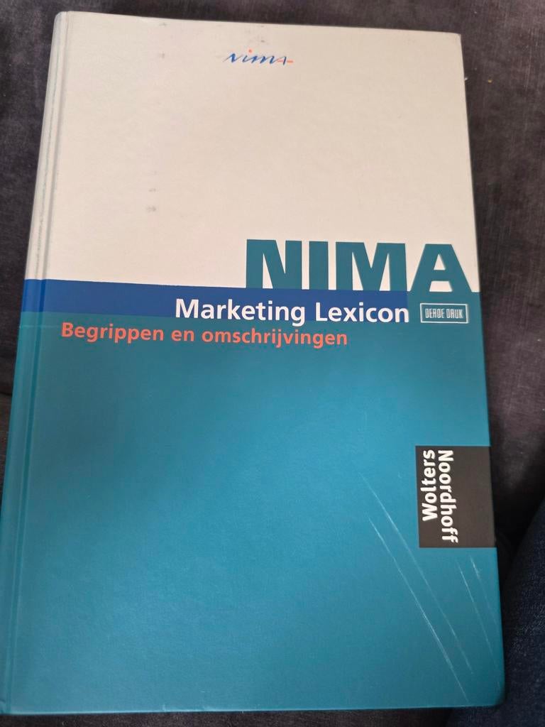 NIMA Marketing Lexicon, Boeken, Ophalen of Verzenden, Zo goed als nieuw