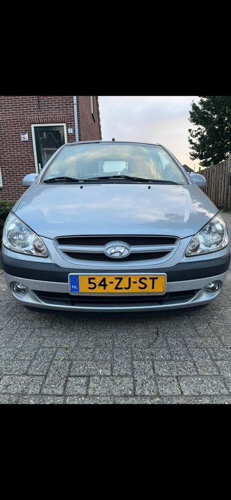 Lage km netjes auto Hyundai Getz 1.4 5DRS 2008 Grijs, Auto-onderdelen, Carrosserie en Plaatwerk, Ophalen