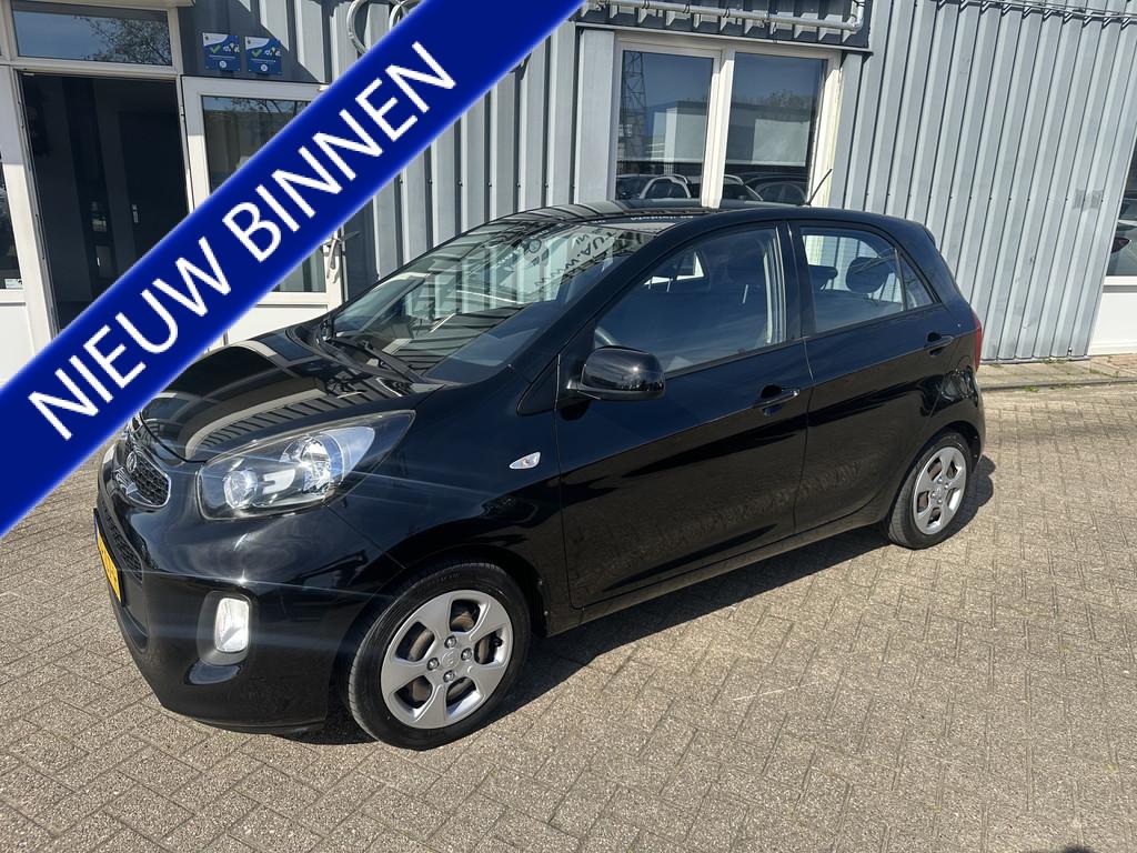 Kia Picanto 1.0 CVVT ComfortLine (bj 2015), Auto's, Kia, Voorwielaandrijving, Euro 5, Stof, Gebruikt
