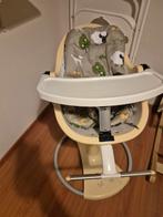 Bloom kinderstoel met schapenprint kussen, Ophalen of Verzenden, Gebruikt, Overige typen, Afneembaar eetblad