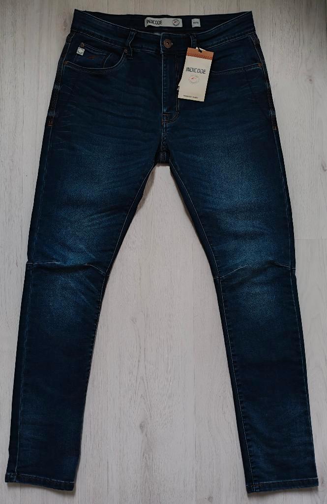INDICODE Jeans Nohvas Nieuw!, Kleding | Heren, Spijkerbroeken en Jeans, Nieuw, W32 (confectie 46) of kleiner, Blauw, Ophalen of Verzenden