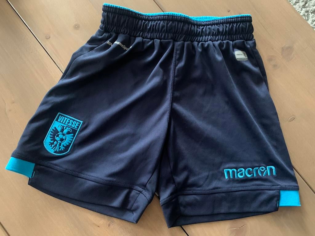 Vitesse voetbalbroekje 110 116 blauw broekjes sportbroekje, Verzenden, Nieuw, Jongen of Meisje, Sport- of Zwemkleding