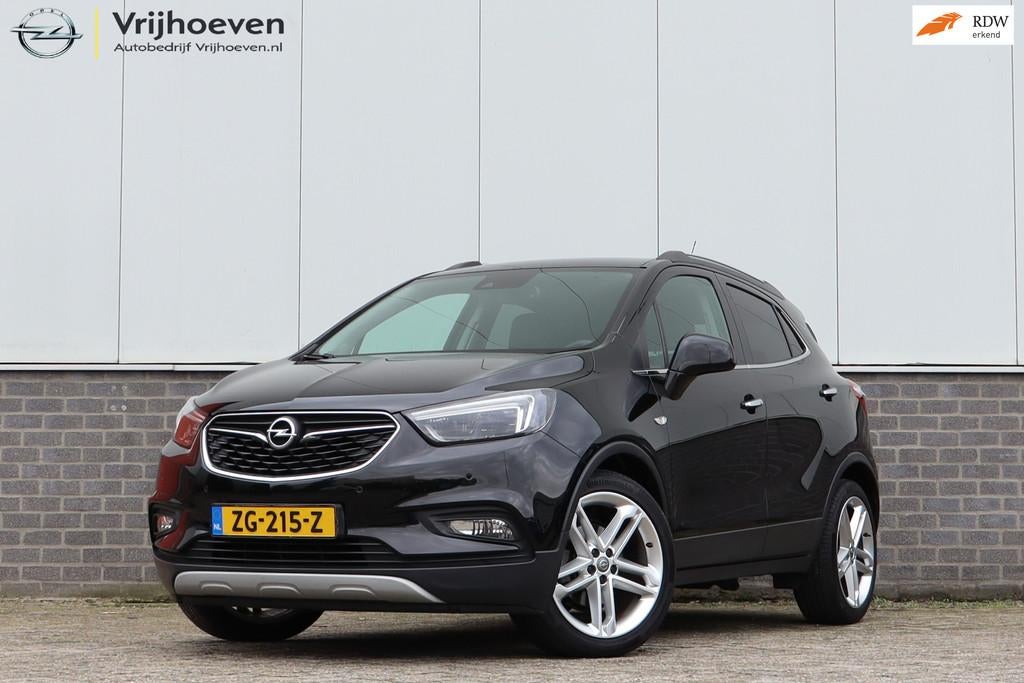 Opel Mokka X 1.4 Turbo Innovation Automaat Stoel/Stuur verw., Gebruikt, Zwart, 1364 cc, SUV of Terreinwagen