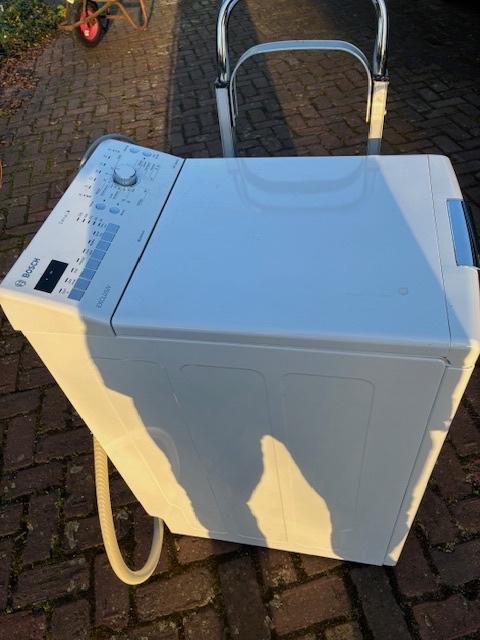Wasmachine Bosch, Witgoed en Apparatuur, Wasmachines, Gebruikt, Bovenlader, 6 tot 8 kg, 85 tot 90 cm, 1200 tot 1600 toeren, Ophalen