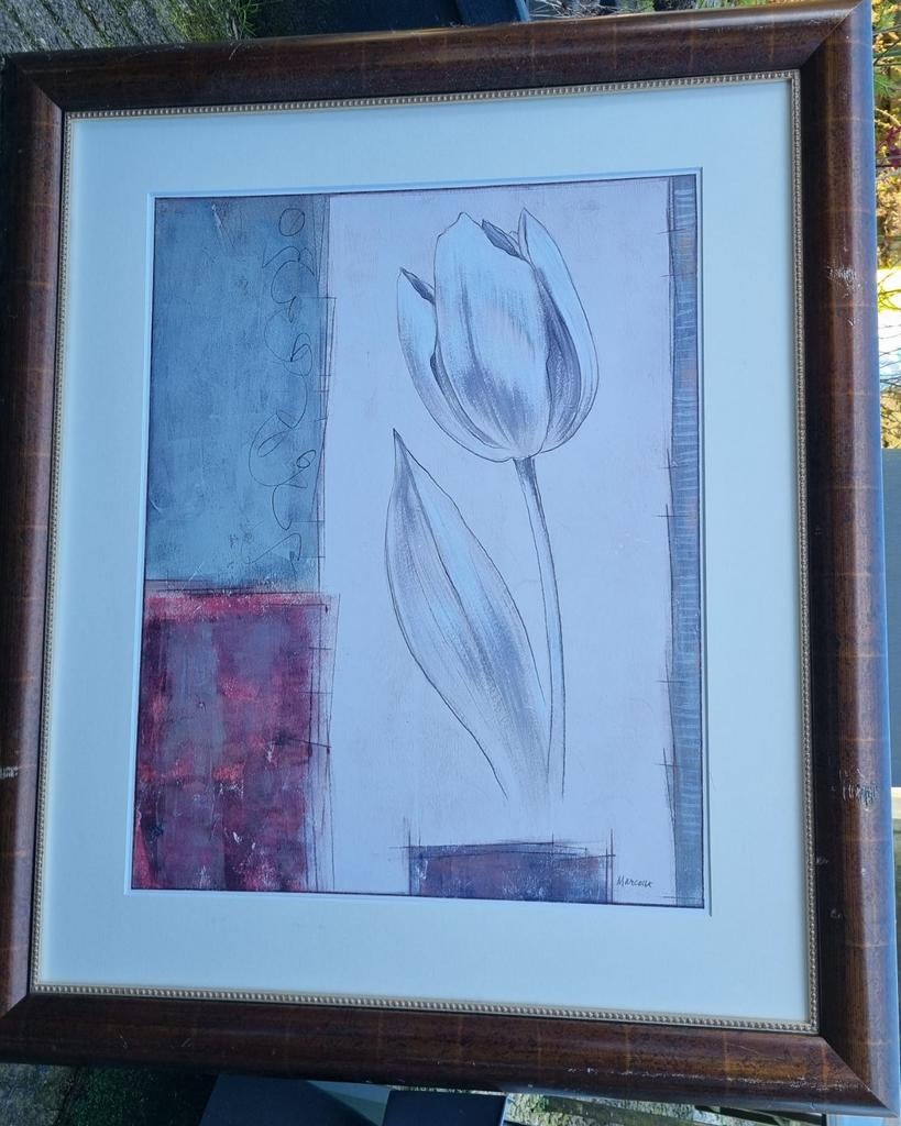 Marcoux prenten, Antiek en Kunst, Kunst | Litho's en Zeefdrukken, Ophalen