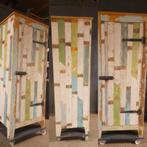 Sloophouten kast / kast van sloophout, Ophalen, Zo goed als nieuw, 25 tot 50 cm, 150 tot 200 cm