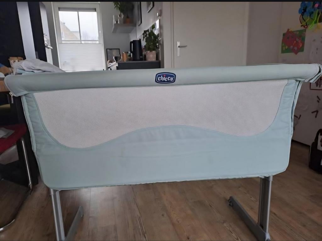 Chicco Next to Me cosleeper + extra beddengoed, Ophalen