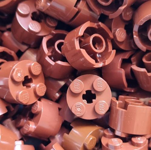 Lego 2x2 round brick, Reddish brown ( per 25), Kinderen en Baby's, Speelgoed | Duplo en Lego, Nieuw, Lego, Losse stenen, Verzenden