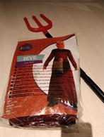 Duivel Kostuum met Drietand - Maat 146, Ophalen