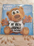 Funny Bear - Ik ben jarig! Raamdecoratie, Ophalen of Verzenden, Nieuw