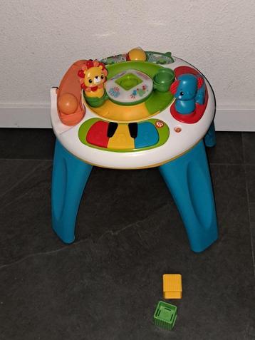 Fisher price dieren speeltafel licht geluid + beweging beschikbaar voor biedingen