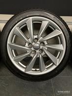 18” Audi A5 / S5 sport velgen + winterbanden 5x112 225/45/18, 18 inch, Gebruikt, Banden en Velgen, Personenwagen