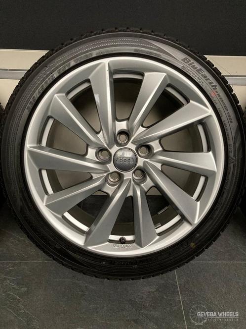 18” Audi A5 / S5 sport velgen + winterbanden 5x112 225/45/18, Auto-onderdelen, Banden en Velgen, Banden en Velgen, Winterbanden
