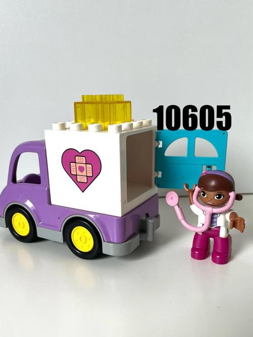 Lego Duplo 10605 - Disney Rosie de Ambulance, Kinderen en Baby's, Speelgoed | Duplo en Lego, Zo goed als nieuw, Duplo, Ophalen of Verzenden