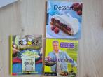 3x kookboek: rudolphs kookboek Desserts Kook! Fokke Sukke, Ophalen of Verzenden, Gelezen