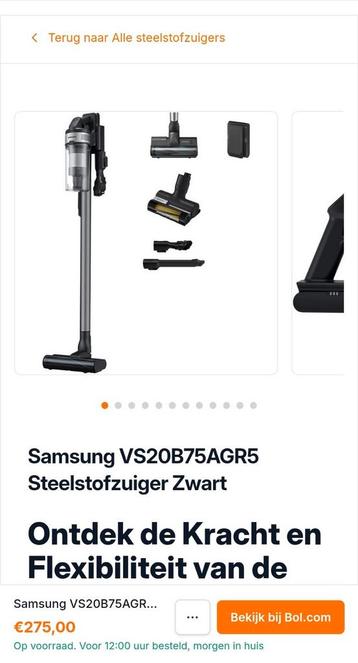 Samsung Stofzuiger vc20b75agr5/wa Onderdelen - Nieuw beschikbaar voor biedingen