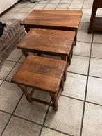 Eiken meubels., Huis en Inrichting, Minder dan 55 cm, Zo goed als nieuw, Rechthoekig, Ophalen