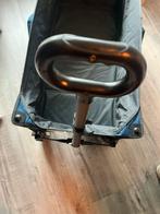 Blauwe Bolderkar - Gebruikt, maar goed!, Caravans en Kamperen, Bolderkarren, Ophalen of Verzenden, Opvouwbaar, Gebruikt