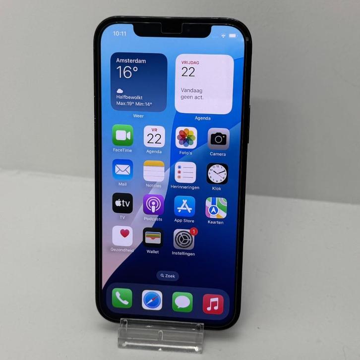 iPhone 12 Pro 128GB Blauw | Met garantie, Telecommunicatie, Mobiele telefoons | Apple iPhone, Zo goed als nieuw, 128 GB, Zonder abonnement