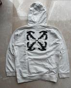 Off-White Virgil Abloh Brushed Cotton Arrow Hoodie, Wit, Maat 56/58 (XL), Ophalen of Verzenden, Zo goed als nieuw