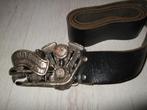 lederen riem met buckle Harley Davidson, Ophalen of Verzenden, Gebruikt