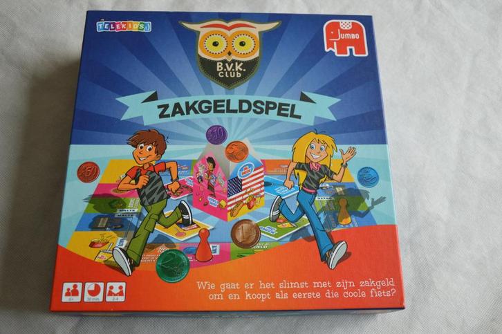 Zakgeldspel - zgan, Hobby en Vrije tijd, Gezelschapsspellen | Bordspellen, Zo goed als nieuw, Een of twee spelers, Drie of vier spelers