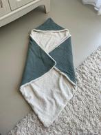 Badcape oudgroen/gebroken wit, Ophalen of Verzenden, Zo goed als nieuw, 100 cm of meer, Overige typen