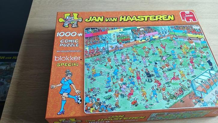 Jan van Haasteren, 1000 stukjes, Hobby en Vrije tijd, Denksport en Puzzels, Zo goed als nieuw, Legpuzzel, 500 t/m 1500 stukjes