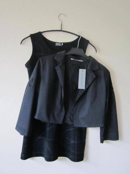 Margriet Nannings tuniek/jurk met Cora Kemperman jasje M. 38, Kleding | Dames, Jasjes, Kostuums en Pakken, Zo goed als nieuw, Jasje