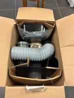 Koramic VHV Vario doorvoerset 125 mm matzwart verglaasd, Doe-het-zelf en Verbouw, Steen of Klei, Zwart, Nieuw, Ophalen of Verzenden