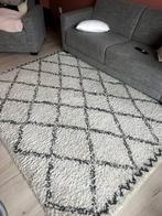 Vloerkleed 160x230 cm – Zwart/Wit, Huis en Inrichting, Stoffering | Tapijten en Kleden, Ophalen, Gebruikt, 150 tot 200 cm, Rechthoekig