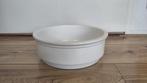 Witte schaal bloempot bonsai pot, 25 tot 40 cm, Gebruikt, Rond, Binnen