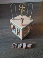 Activiteiten kubus Little Dutch, little farm., Kinderen en Baby's, Speelgoed | Houten speelgoed, Ophalen, Zo goed als nieuw