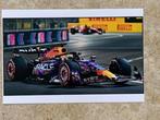 Org kleurenfoto 30-20 cm F-1 Max Verstappen aktie Las Vegas, Verzenden, Nieuw, Formule 1