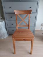 Ikea Ingolf eetkamerstoel, Huis en Inrichting, Stoelen, Ophalen, Gebruikt, Wit, Eén