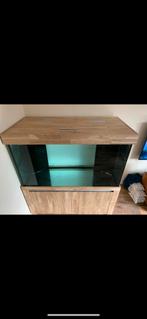 Aquarium meubel met verlichting, Dieren en Toebehoren, Vissen | Aquaria en Toebehoren, Ophalen, Overige typen