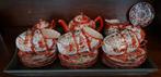 Japan kutani thee servies 9 delig trekpotje roomstel., Antiek en Kunst, Antiek | Servies compleet, Ophalen