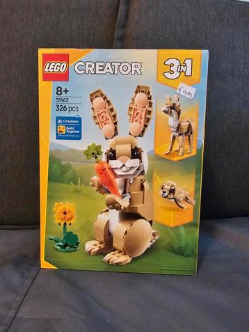 LEGO Creator 3in1 Konijn (31162) - Nieuw! beschikbaar voor biedingen