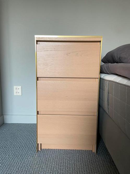 Ikea Malm gepimpte ladekast, Huis en Inrichting, Kasten | Ladekasten, Zo goed als nieuw, Minder dan 100 cm, Minder dan 50 cm, 25 tot 50 cm