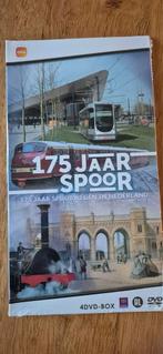 175 Jaar Spoorwegen in Nederland - 4DVD Box, Cd's en Dvd's, Alle leeftijden, Boxset, Ophalen of Verzenden, Politiek of Geschiedenis