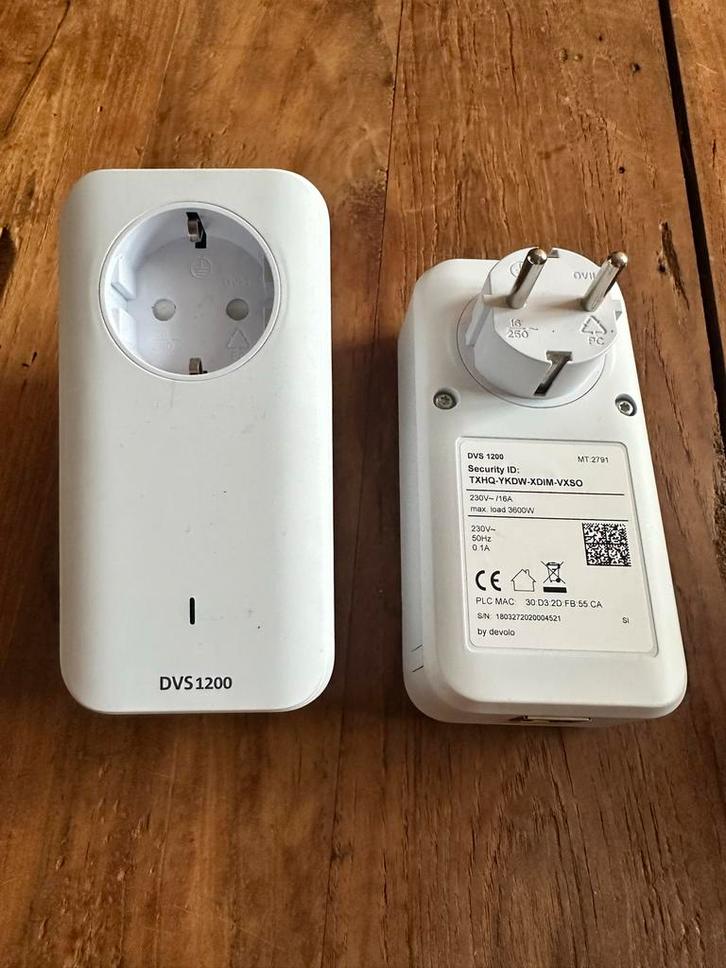 DVS 1200 Draadloze Verbindingsset, Computers en Software, Powerlines, Gebruikt, Ophalen of Verzenden