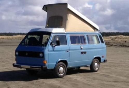 VW camper Vanagon 1982, Caravans en Kamperen, Campers, Particulier, Bus-model, tot en met 4, Volkswagen, Benzine, Ophalen