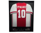 Jari Litmanen gesigneerd ingelijst AFC Ajax thuis shirt, Verzamelen, Soccersignings.nl, Shirt, Nieuw, Ophalen of Verzenden
