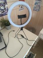 Nieuwe Ringlamp met Statief, Audio, Tv en Foto, Fotografie | Fotostudio en Toebehoren, Ophalen of Verzenden, Nieuw, Lamp of Flitsset