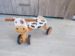 Houten loopfiets koe I am Toy, Kinderen en Baby's, Speelgoed | Buiten | Voertuigen en Loopfietsen, Gebruikt, Loopfiets, Ophalen