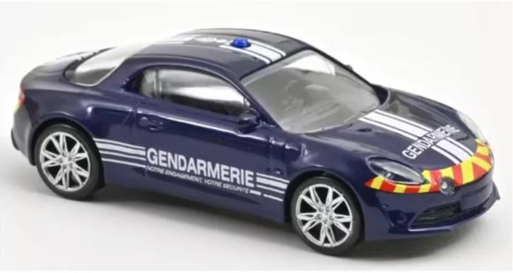 Alpine A110 2017 Gendarmerie 1:43 NOREV jet-car ref: 517876, Hobby en Vrije tijd, Modelauto's | 1:43, Nieuw, Auto, Norev, Verzenden